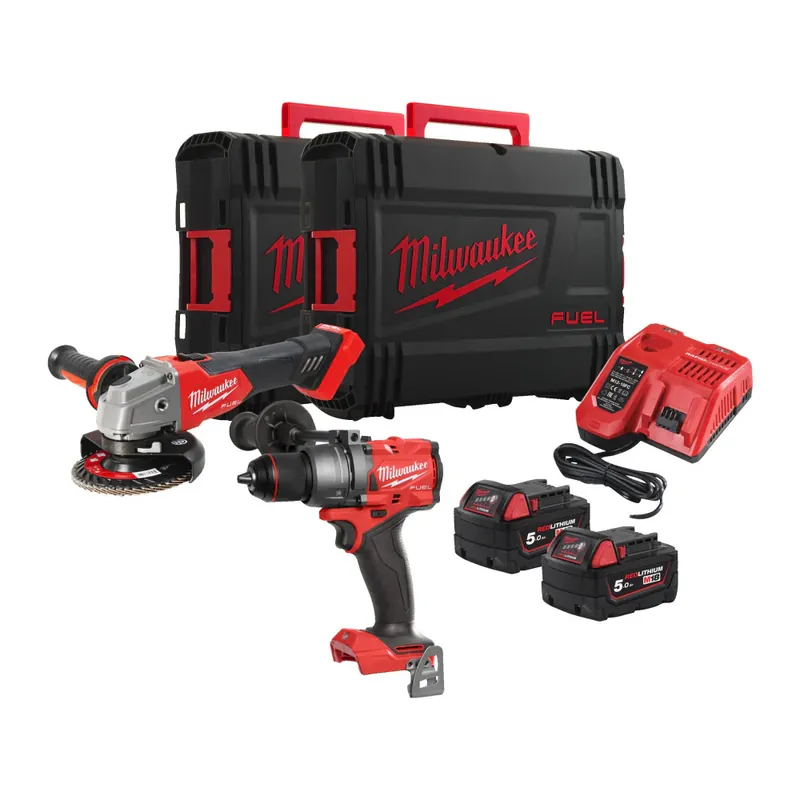 Express Levering MILWAUKEE® M18 FPP2E3-502X 18V combiset