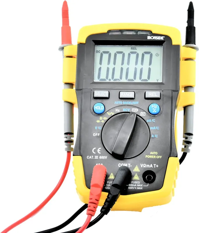 Bestel Nu Ironside MULTIMETER MINI NON CONTACT CAT III 600V