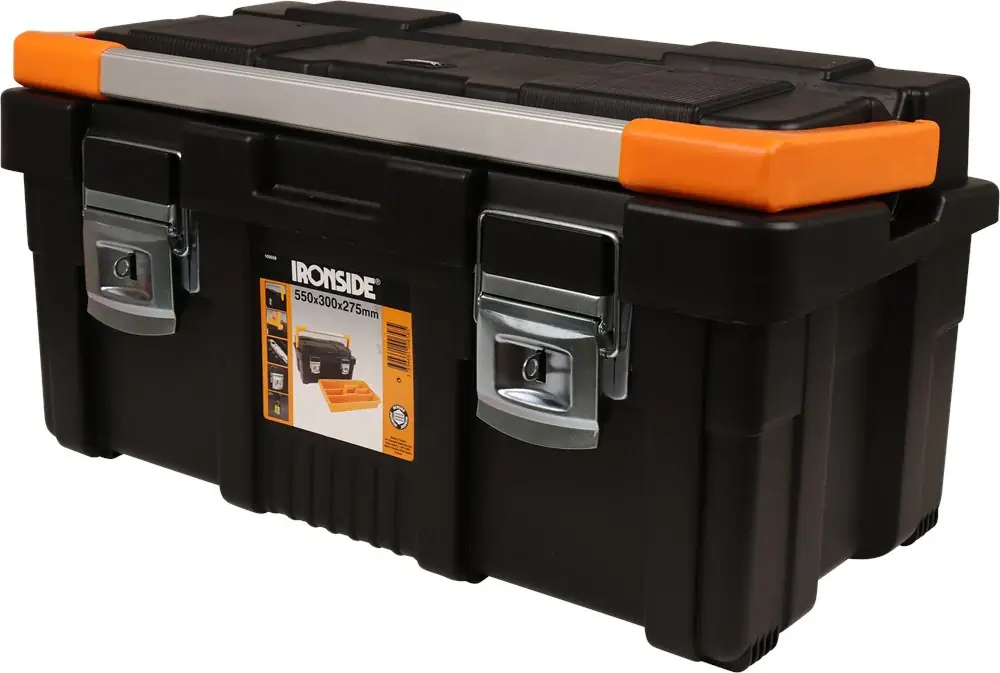 Ironside Gereedschapskoffer 550x300x275mm - 1885073 Lage Prijs