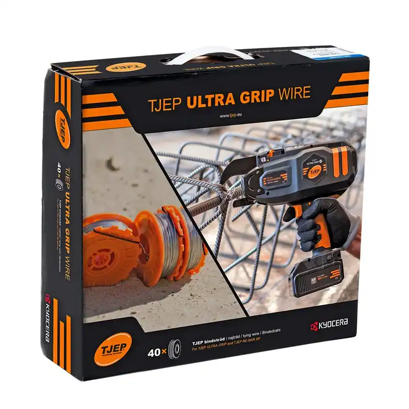 Gratis Retour TJEP ULTRA GRIP Vlechtdraad 0,8mm 40 Rollen - 124153
