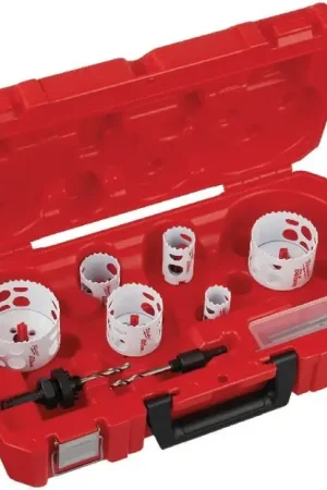 MILWAUKEE® Gatzagenset bi-metaal 10-delig Populair