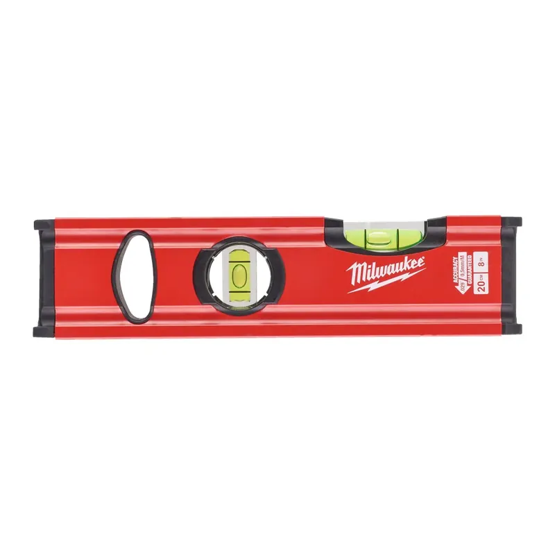 MILWAUKEE® MILWAUKEE WATERPAS SLIM BOX 20 CM (PER 10 IN DISPLAY) Direct Verzonden