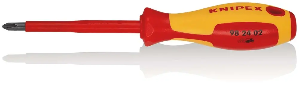 KNIPEX SCHROEVENDRAAIER PHILLIPS PH 2 VDE Laatste Kans