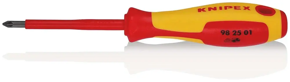Seizoensaanbieding KNIPEX SCHROEVENDRAAIER POZIDRIV PZ 1 VDE