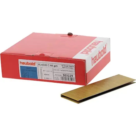 HAUBOLD KL6000-40mm Nieten C-punt Verzinkt 3mµ Hars - 503229 Bestseller