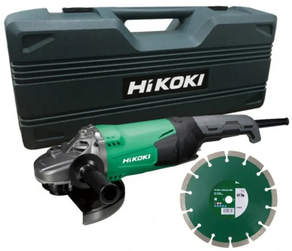 Hete Deal HiKOKI G23SW2 WWZ Haakse Slijpmachine 230V in Koffer