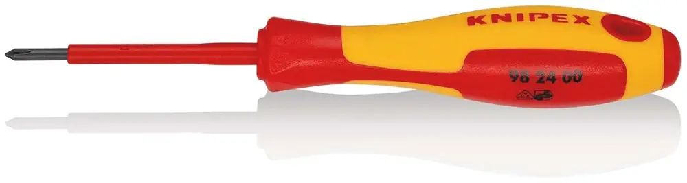 Populair KNIPEX SCHROEVENDRAAIER PHILLIPS PH 0 VDE