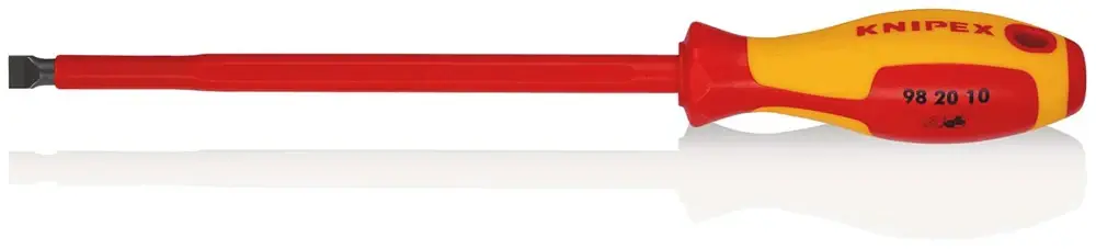 KNIPEX SCHROEVENDRAAIER SLEUF 10,0X1,6MMVDE Voordeelprijs