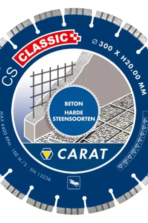 Actieprijs CARAT 5x DIAMANTZAGEN IN KOFFER BETON CS CLASSIC Ø350 x 25,40 MM