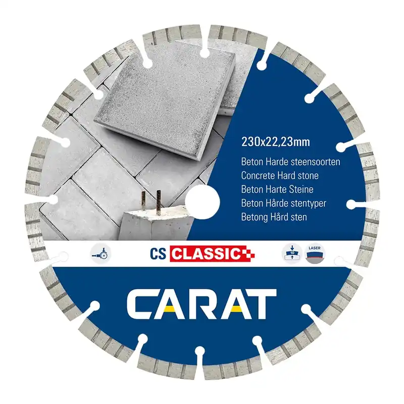 CARAT DIAMANTZAAG BETON 115x22,23MM, CS CLASSIC Tijdelijk Beschikbaar