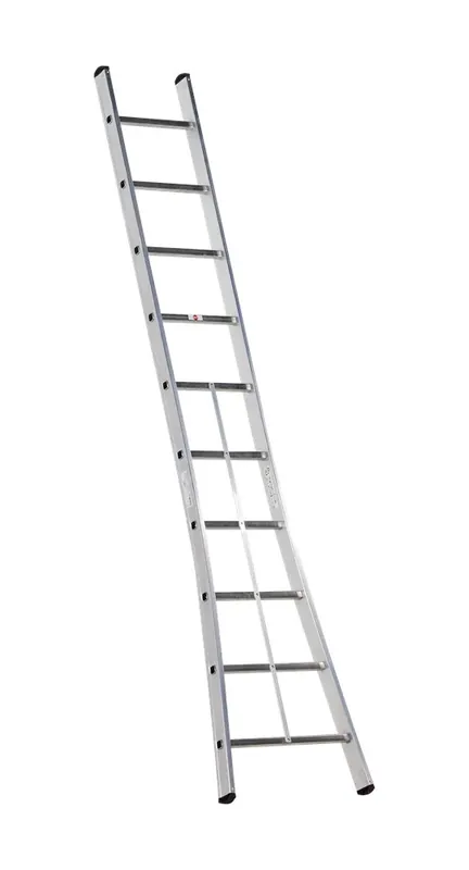 ALTREX ENKELE RECHTE LADDER KEU 1X10 KIBO - ALUMINIUM KOKERLADDER Goedkoop
