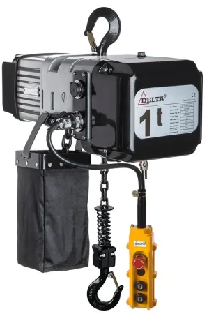 Seizoensaanbieding DELTA ELEKTRISCHE KETTINGTAKEL DMS 230V 1 TON - MET 3 METER HIJSHOOGTE