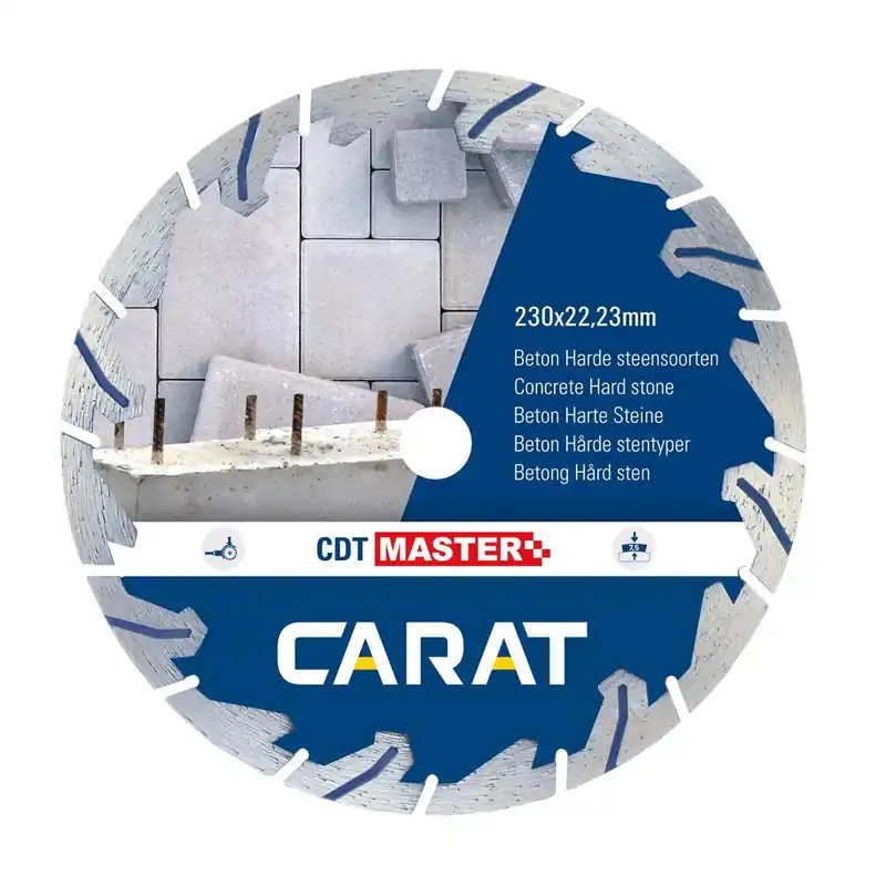 Nieuw CARAT DIAMANTZAAG BETON 230x22,23MM, CDT MASTER