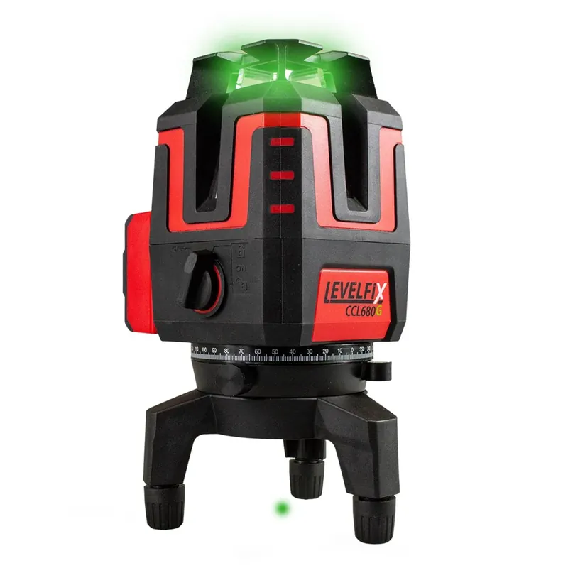 Beperkte Voorraad LEVELFIX CCL680G Multi-Lijnlaser Groen - 556156