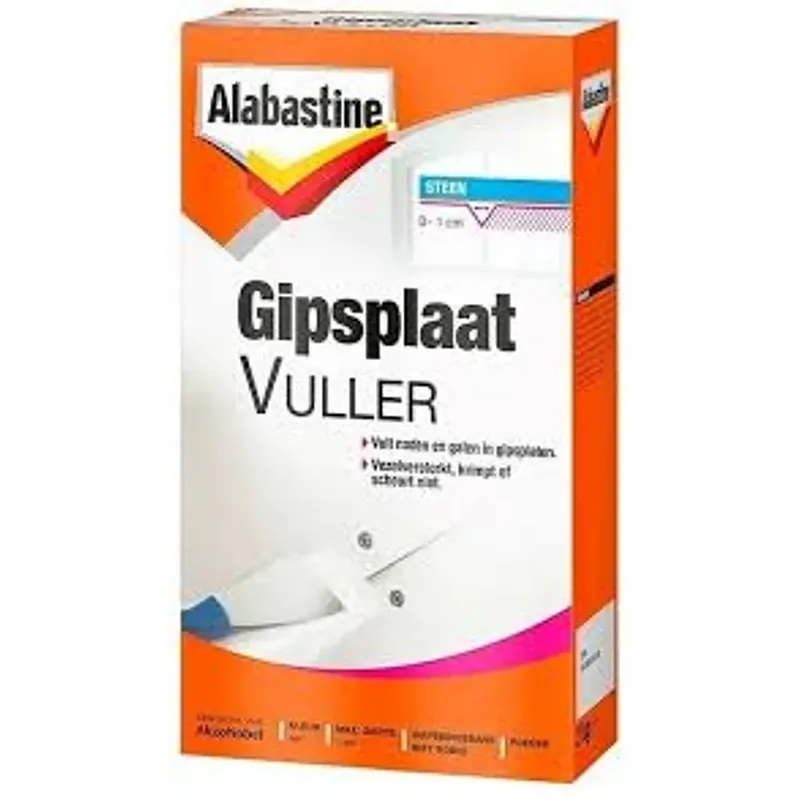 Alabastine Gipsplaat Vuller Poeder Favoriet