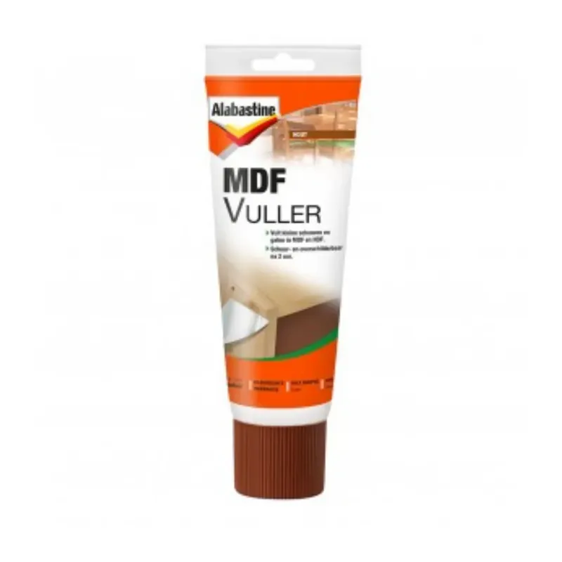 Alabastine MDF Vuller voor een strak en onzichtbaar resultaat Gecertificeerd