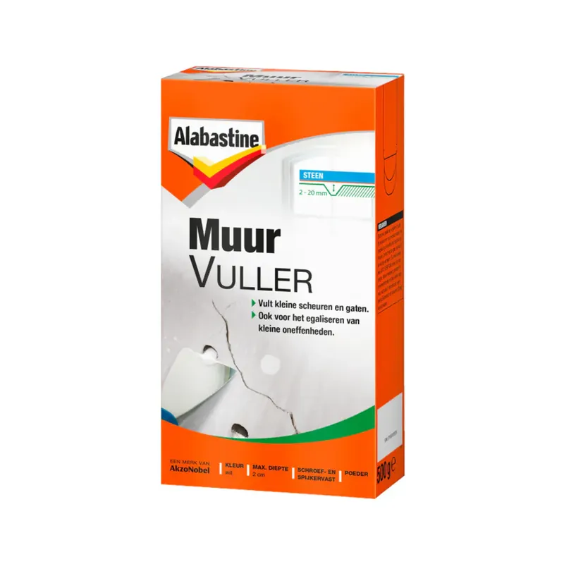Favoriet Alabastine Muurvuller