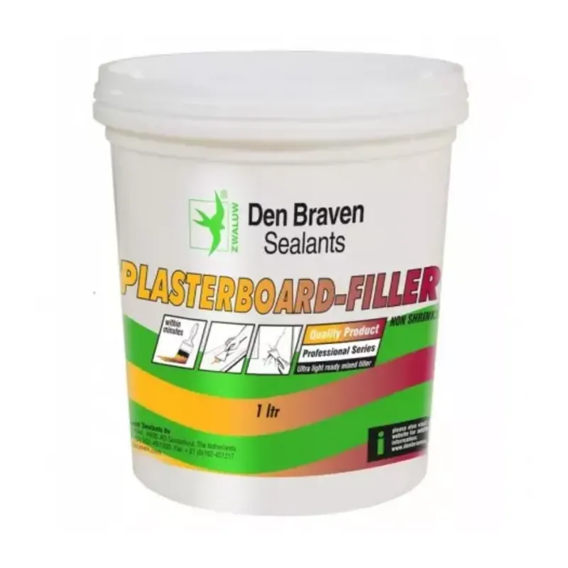 Den Braven Zwaluw Plasterboard Filler 1 Liter Seizoensaanbieding