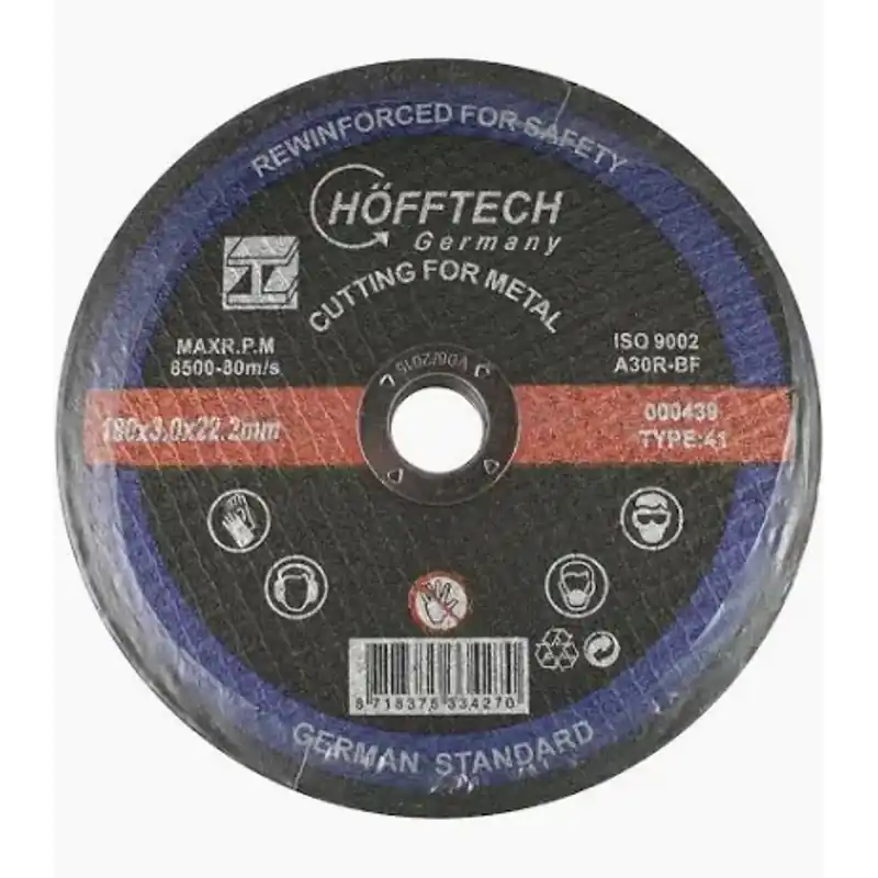 Actieprijs Hofftech Doorslijpschijf Metaal 180 mm