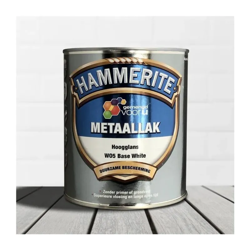 Hammerite Hoogglans Metaallak W05 1 liter Voordeelprijs