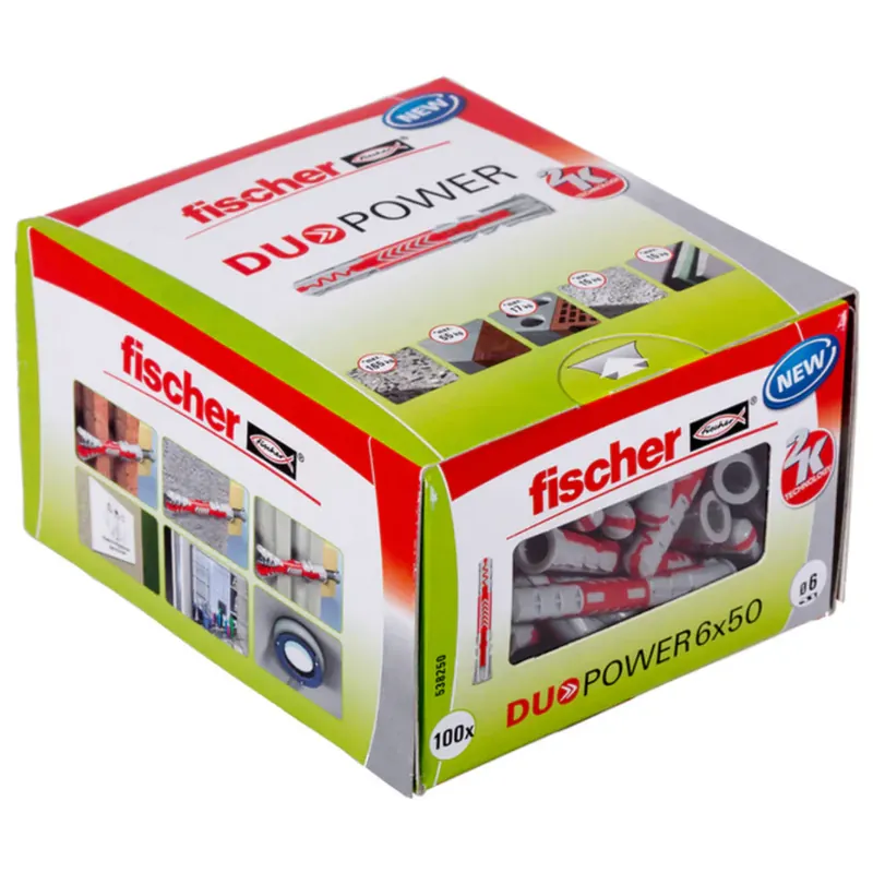 Premium Fischer DuoPower Universele Plug 6 x 50