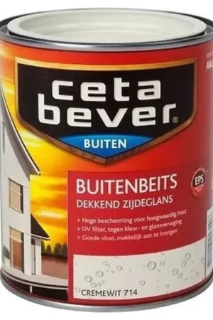 CetaBever Buitenbeits Dekkend Crèmewit 714 Tijdelijk Beschikbaar