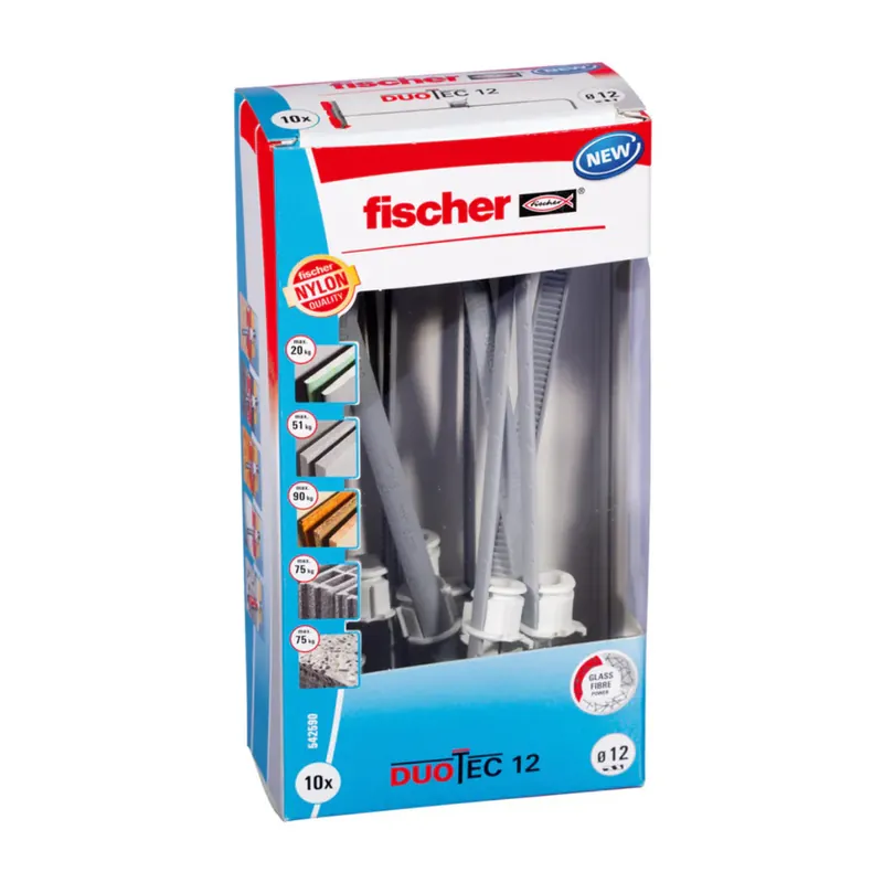 Voordeelprijs Fischer DuoTec Hollewandplug 12 mm