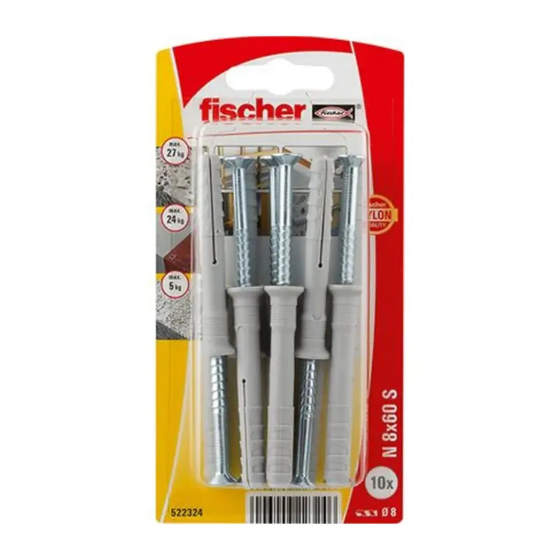 Fischer Nagelplug 8 x 10 Nieuw