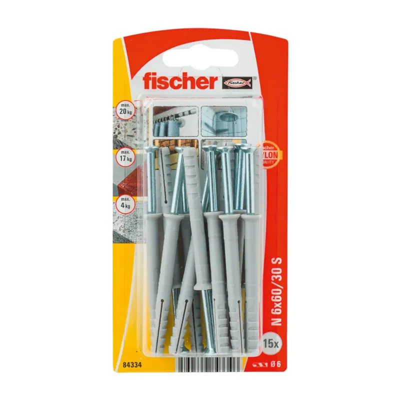 Fischer Nagelplug 6 x 60/30 Superprijs