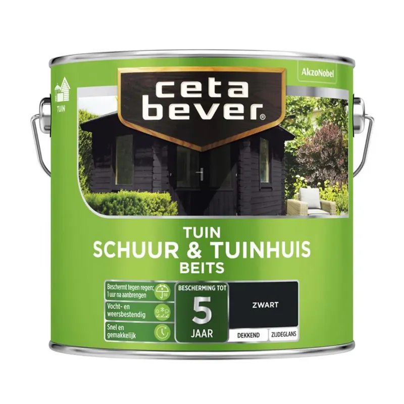 CetaBever Schuur & Tuinhuis Beits Dekkend Laatste Versie