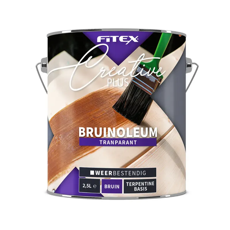 Fitex Creative Plus Bruinoleum Hoge Kwaliteit