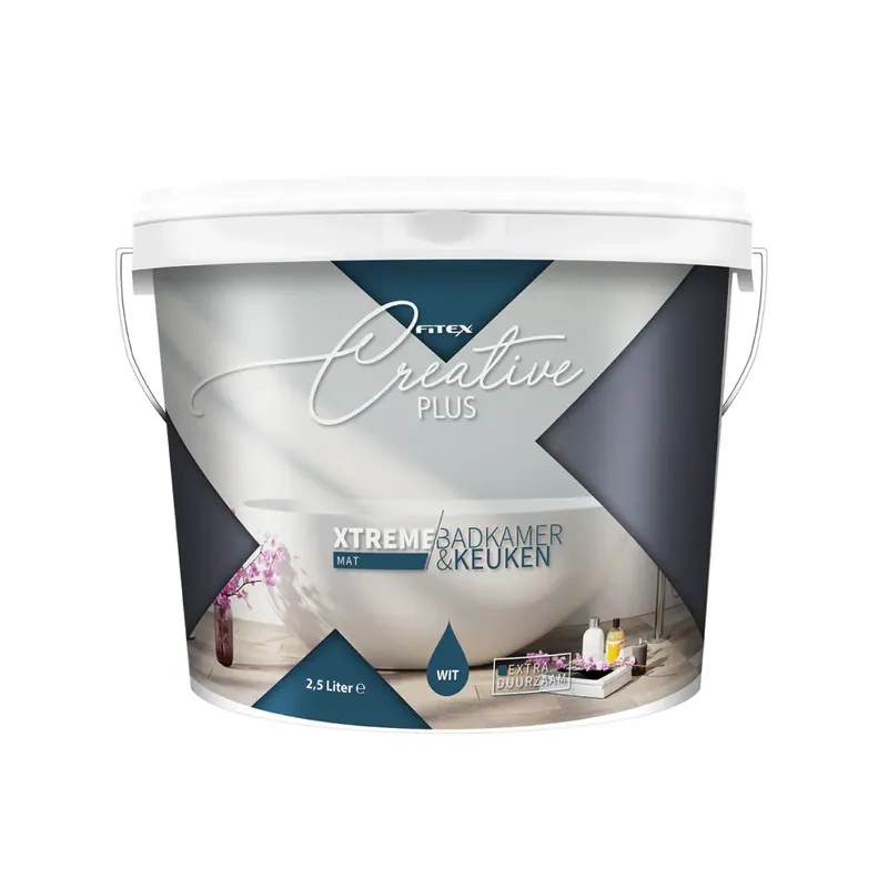 Meest Verkocht Fitex Creative Plus Xtreme Muurverf Badkamer & Keuken