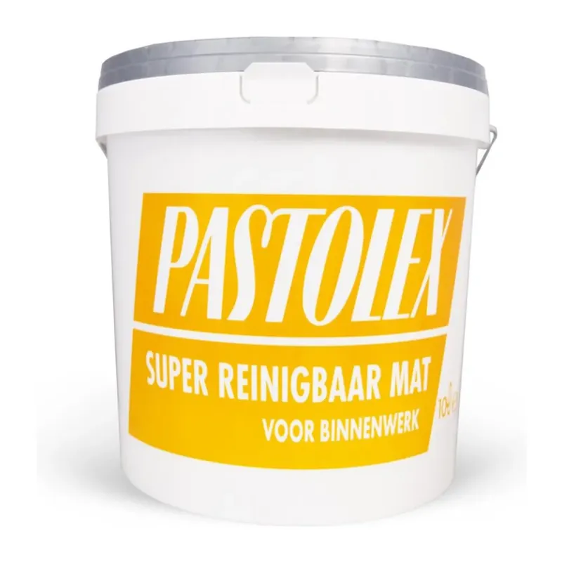 Pastolex Super Reinigbaar Mat Wit 10 liter Gecertificeerd