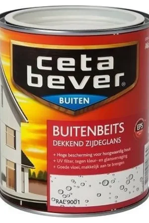 CetaBever Buitenbeits Dekkend Ral 9001 Hete Deal