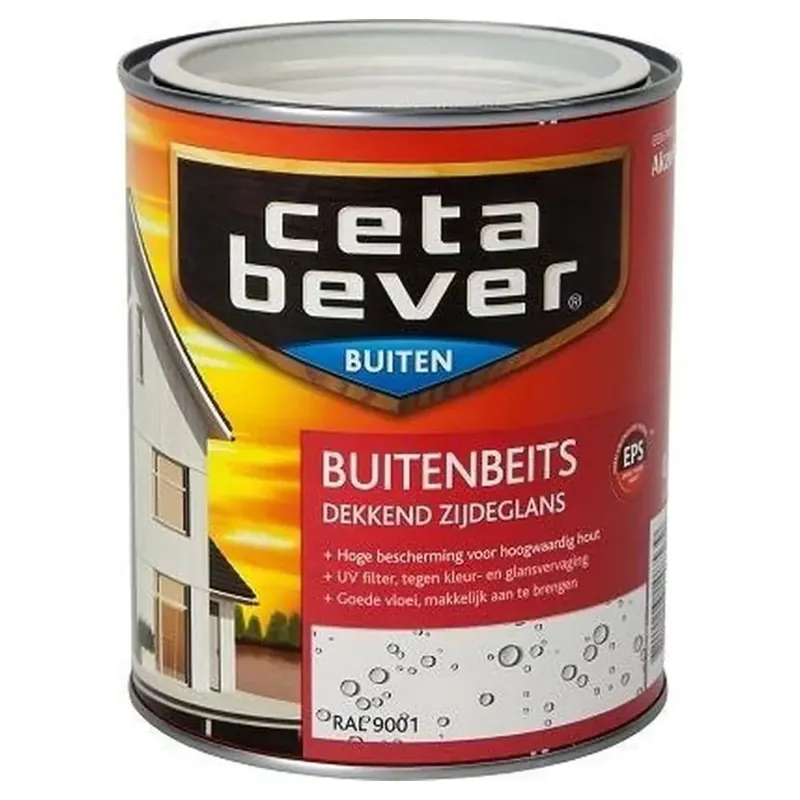 CetaBever Buitenbeits Dekkend Ral 9001 Hete Deal
