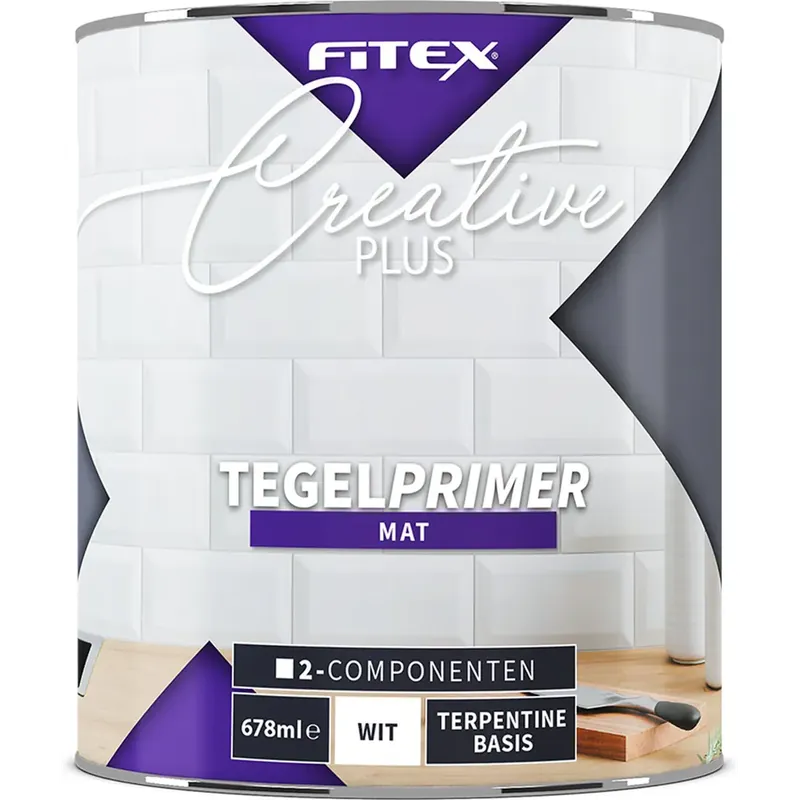 Fitex Creative Plus Tegelprimer 2C Wit Finale Uitverkoop