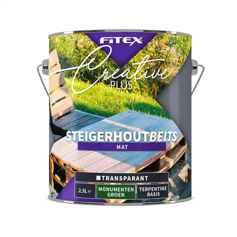 Fitex Creative Plus Steigerhoutbeits Monumentengroen Laatste Kans