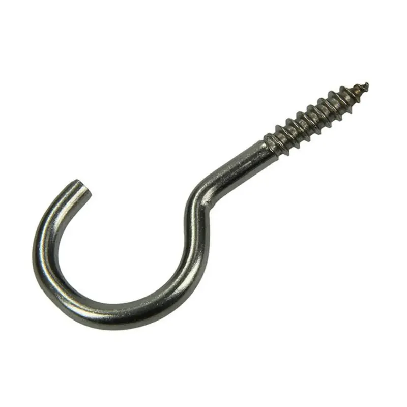 Mack RVS Schroefhaak 2 stuks 5,0 x 40 mm Betrouwbaar