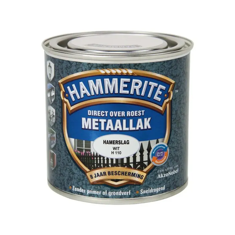 Hammerite Hamerslag Wit H110 Express Levering