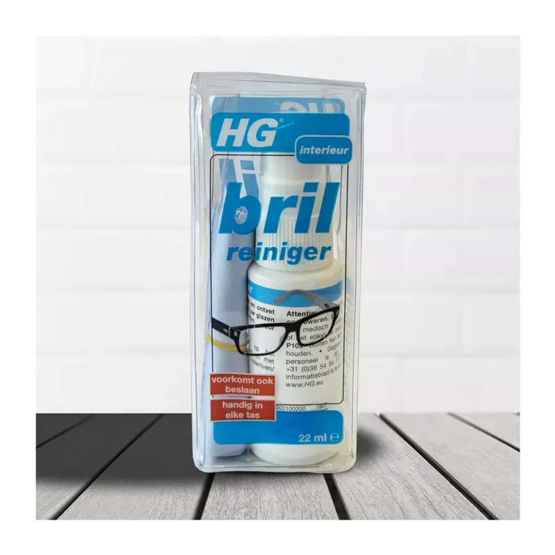 Weekendaanbieding HG Brilreiniger in Etui