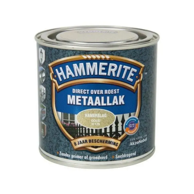 Hammerite Hamerslag Goud H170 Shop Nu