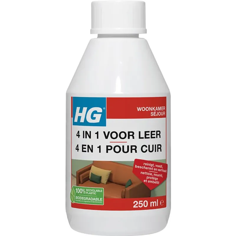 HG 4 in 1 voor leer Voordeelprijs
