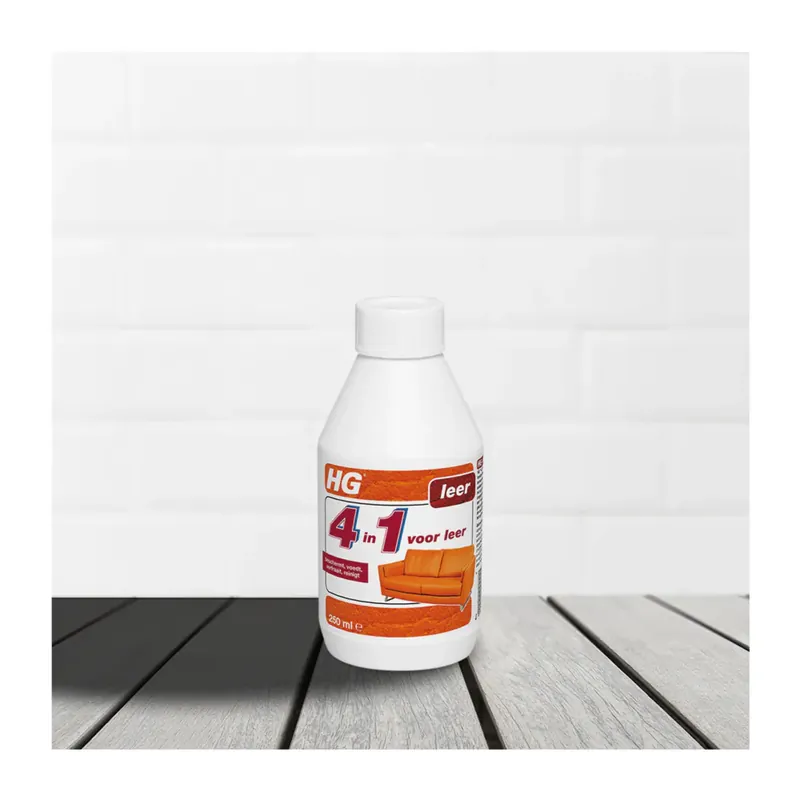 HG 4 in 1 voor leer Actieprijs
