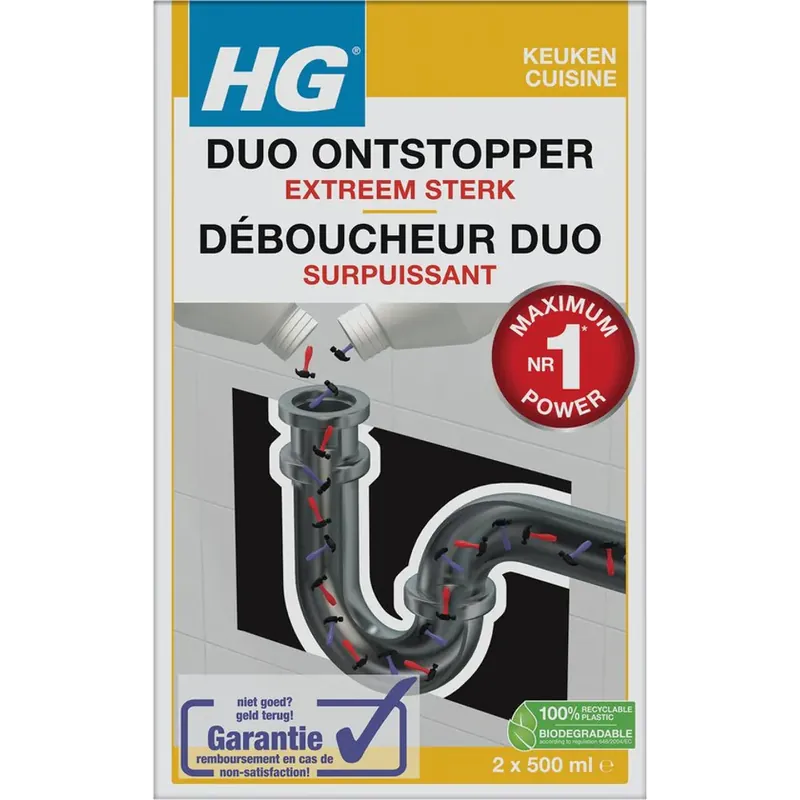 Fabrieksprijs HG Duo Ontstopper