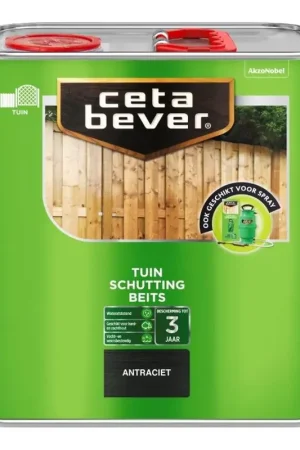 Superprijs Cetabever Schuttingbeits - Antraciet