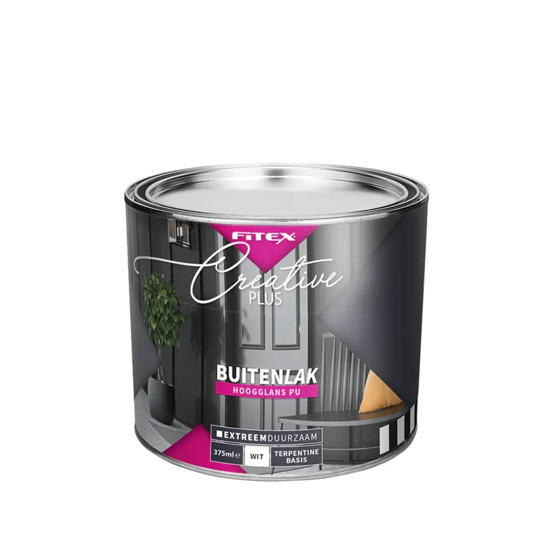 Fitex Creative Plus Buitenlak Hoogglans Duurzame en Stralende Afwerking voor Buiten Must-Have