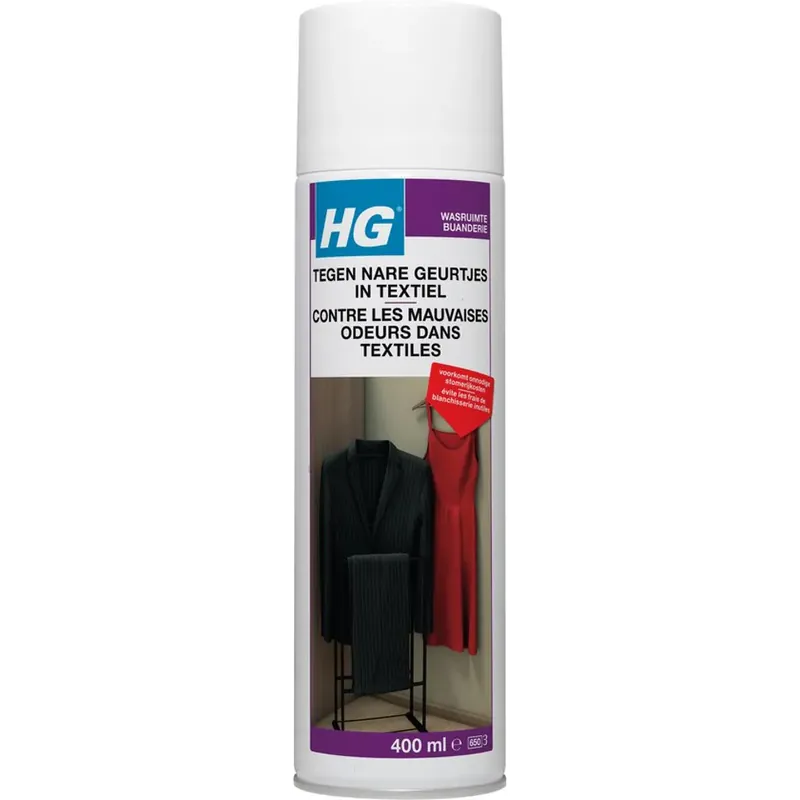 Nieuw HG tegen nare geurtjes in textiel