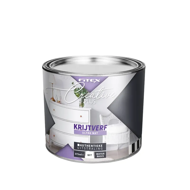 Tijdelijk Beschikbaar Fitex Creative Plus Krijtverf Matte, decoratieve afwerklaag voor meubels en muren