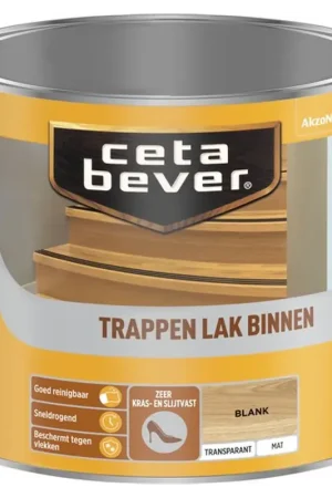CetaBever Binnen Trappenlak Mat Blank Direct Verzonden