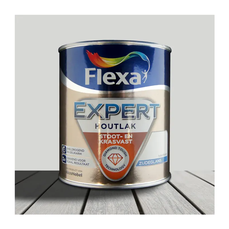 Flexa Expert Houtlak Binnen Zijdeglans Ivoorbruin Laatste Versie